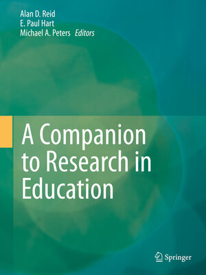 cover image of A Companion to Research in Education